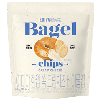 한입 쏙 크림치즈 베이글칩