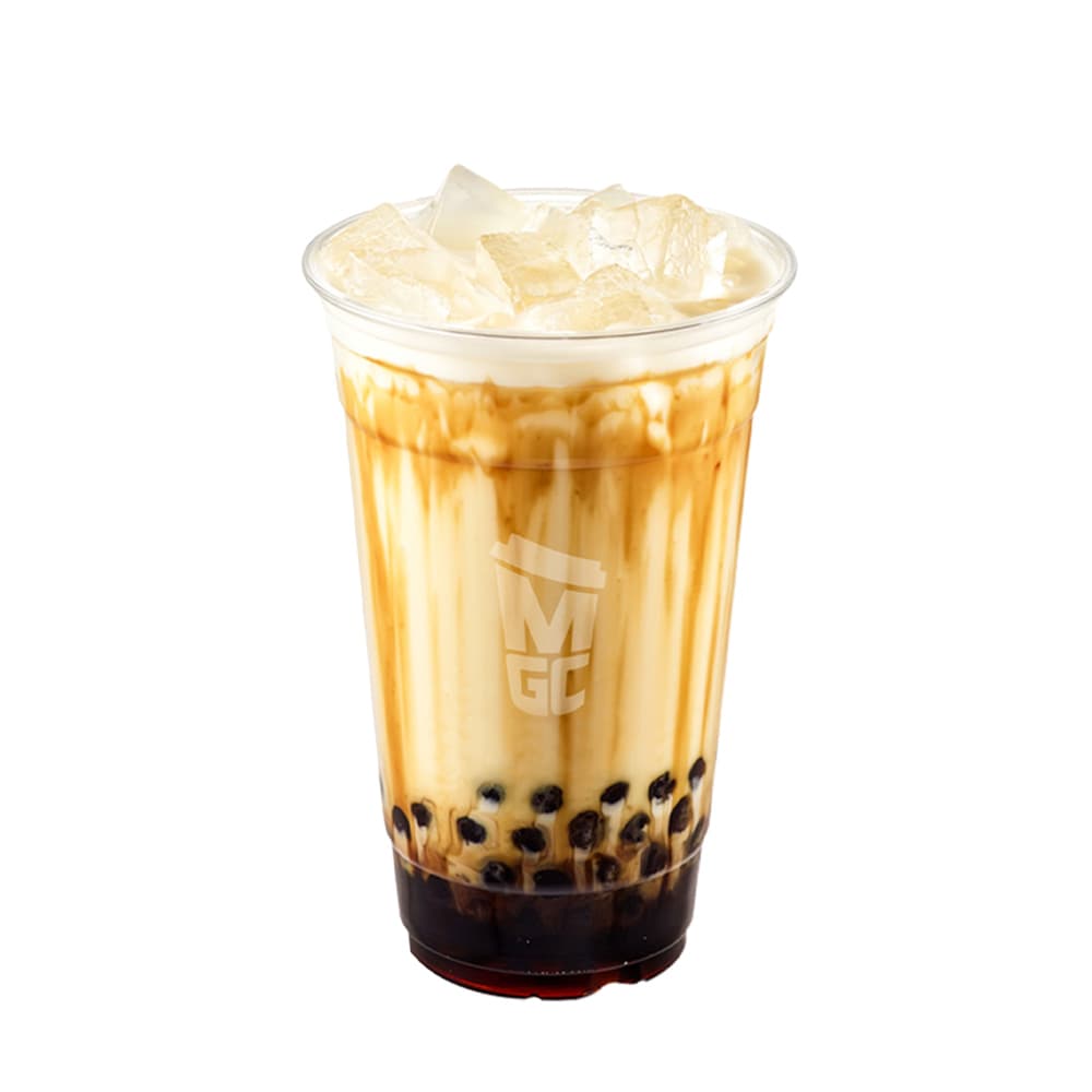 흑당버블라떼