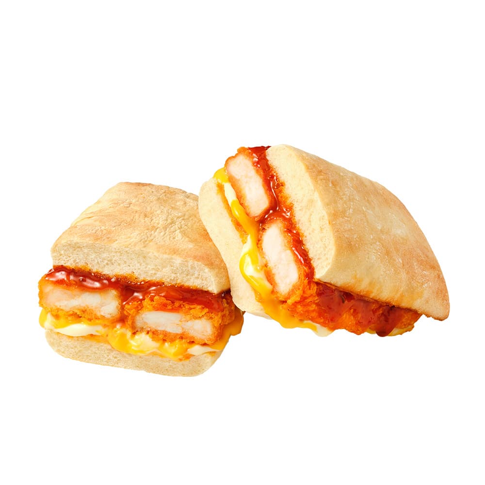 핫 치킨&딥치즈 치아바타