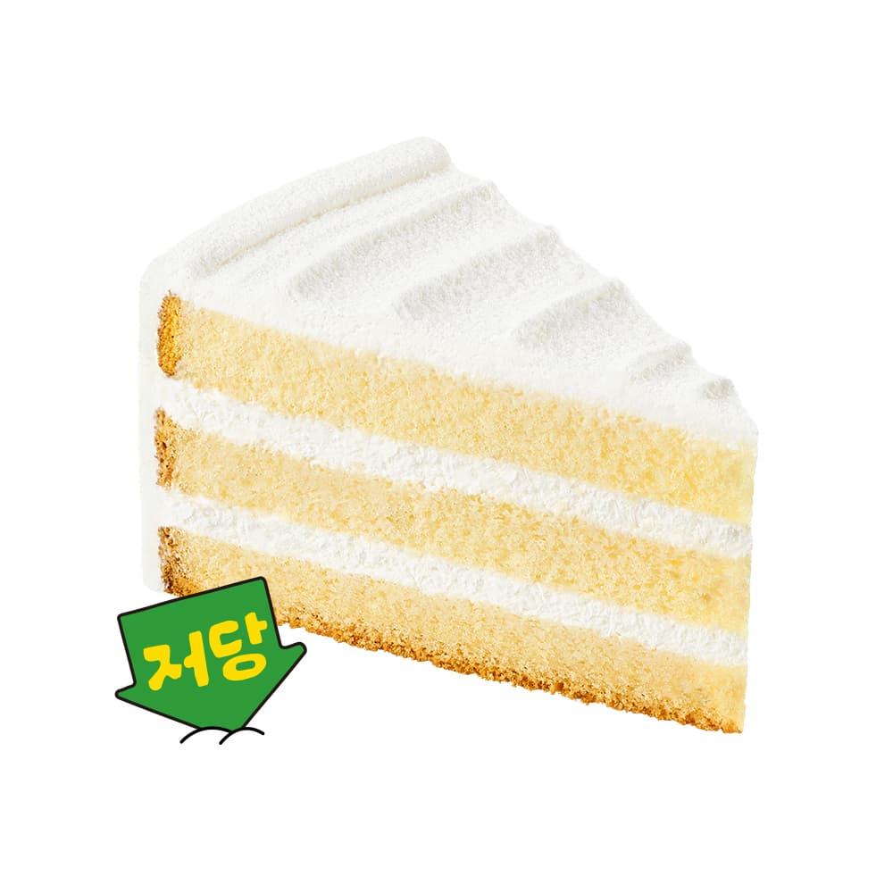 저당 우유 생크림 케익