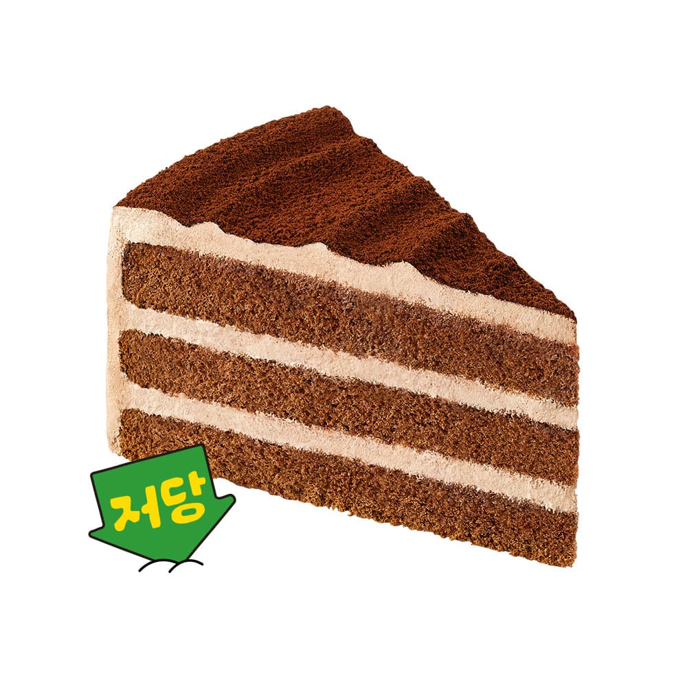 저당 초코 생크림 케익