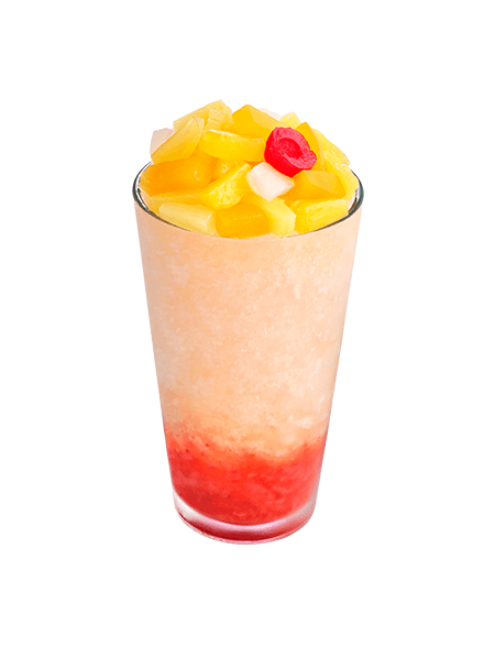딸기복숭아 화채스무디(ICED)