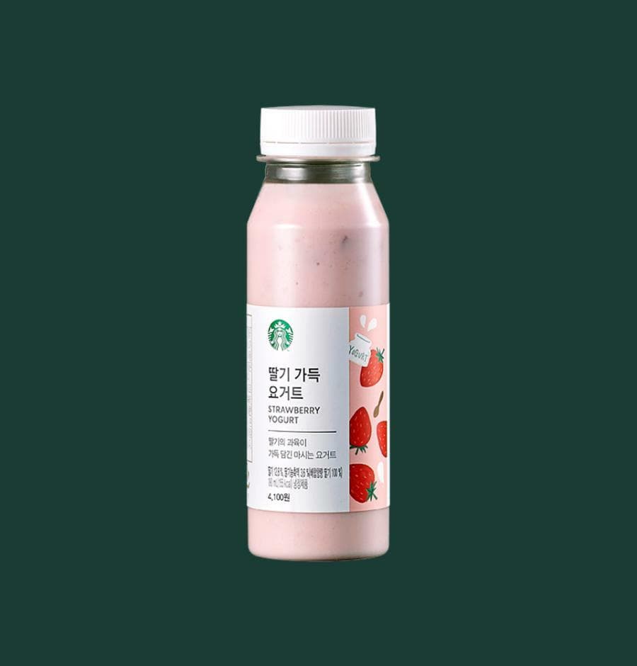 딸기 가득 요거트 190ML